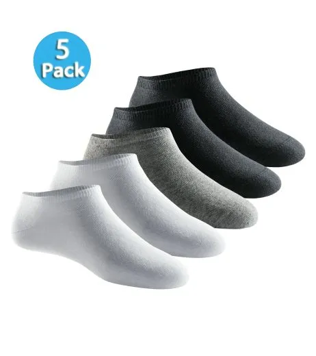 SCHIESSER Herren Sneakersocken 5er-Pack Bluebird - Mehrfarbig