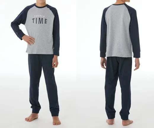 SCHIESSER Boys’ Nightwear Pyjamas - Grey, Dark Blue SCHIESSER Boys’ Nightwear Pyjamas - Grey, Dark Blue