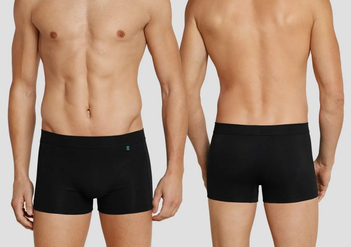 SCHIESSER Men Shorts Long Life Cotton - black SCHIESSER Men Shorts Long Life Cotton - black
