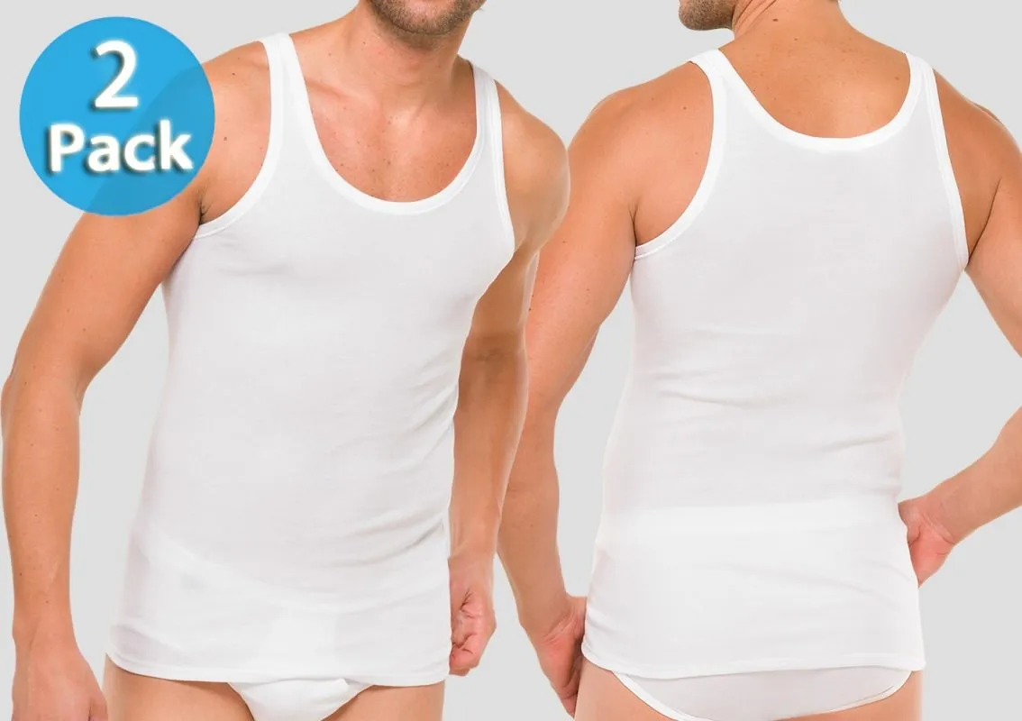 Shirt 0/0 Cotton Essentials Fine Rib 2-Pack
