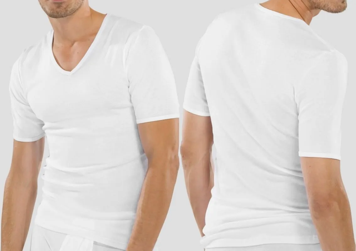 V-Shirt 1/2 Schiesser Original Fine Rib V-Shirt 1/2 Schiesser Original Fine Rib