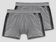 2-Pack Schiesser Shorts Cotton Stretch - anthracite – view 2