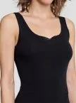 2er Pack SCHIESSER Trägertop Essential - schwarz – Ansicht 2