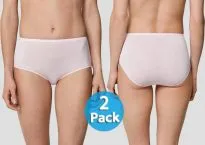 2-Pack Women Midi Slip Schiesser Modal Essentials - rose