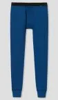 Lange Herren Unterhose SCHIESSER Dark Wonder - blau – Ansicht 2