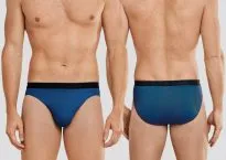 Men's Rio Briefs SCHIESSER Sports Club - aqua-blue