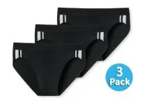3-Pack of Men's Rio Briefs SCHIESSER 95/5 - black