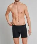 SCHIESSER Men Cyclist Boxer Briefs Long Life Cotton - black – view 2