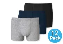 12-Pack of Men's Boxer Briefs SCHIESSER 95/5 - multicolor 9