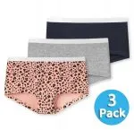 3er Pack Mädchen Pants Schiesser 95/5 - multicolor