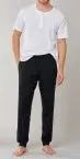 Schiesser Men's Sweatpants Mix & Relax - black – view 2
