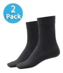 2-Pack Women's Socks SCHIESSER Long Life Cool - anthracite mottled