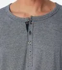 Men's long Pyjama SCHIESSER Selected Premium Inspiration - blue – view 3