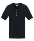 Men's T-Shirt 1/2 SCHIESSER REVIVAL Karl-Heinz - black – view 2