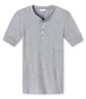 Men's T-Shirt 1/2 SCHIESSER REVIVAL Karl-Heinz - grey mottled – view 2