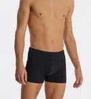 Men's Boxer Briefs SCHIESSER Cotton Casuals - black plaid – view 2