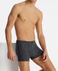Men's Boxer Briefs SCHIESSER 95/5 - blak striped – view 3