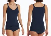 Women's Top Vest SCHIESSER Personal Fit - midnight blue