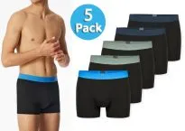 5-Pack of Men's Boxer Briefs SCHIESSER 95/5 - black