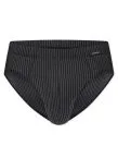 Men's Rio briefs SCHIESSER Pure Micro - black striped – view 3