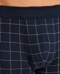 Men's boxer briefs SCHIESSER Fine Interlock - midnight blue – view 3