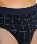 Men's sports briefs SCHIESSER Fine Interlock - midnight blue – view 4