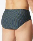 3-Pack SCHIESSER Men’s Shorts 95/5 Striped - Dark Blue/Green – view 3
