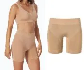 SCHIESSER Damen Biker Panty Classic Seamless - Beige