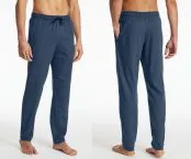 SCHIESSER Men's Long Pyjama Pants Mix+Relax - Royal