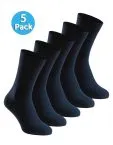 SCHIESSER Men's Socks 5-Pack Bluebird - Blue