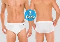 Sports Brief Cotton Essentials Doppelripp 2-Pack