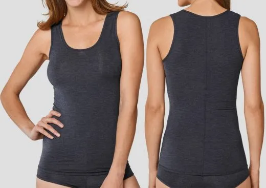 Ladies Tank Top SCHIESSER Personal Fit - night blue Ladies Tank Top SCHIESSER Personal Fit - night blue