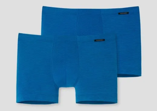 2-Pack Men's Boxer Biefs Schiesser XPRESS - blue 2-Pack Men's Boxer Biefs Schiesser XPRESS - blue