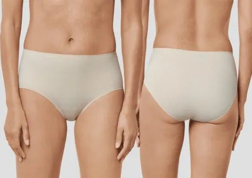 Women's maxi brief Schiesser Invisible Soft - nude Women's maxi brief Schiesser Invisible Soft - nude