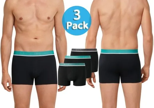 3-Pack Men's Boxer Briefs Schiesser 95/5 - 173772 3-Pack Men's Boxer Briefs Schiesser 95/5 - 173772