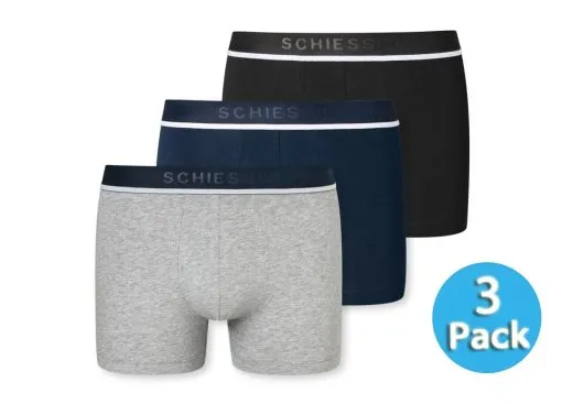 3-Pack Men's Boxer Briefs SCHIESSER 95/5 - multicolor 5 3-Pack Men's Boxer Briefs SCHIESSER 95/5 - multicolor 5