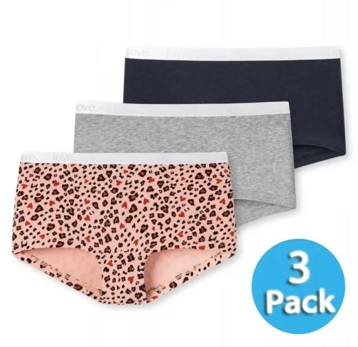 3-Pack Girls' Boyshorts Schiesser 95/5 - multicolor 3-Pack Girls' Boyshorts Schiesser 95/5 - multicolor