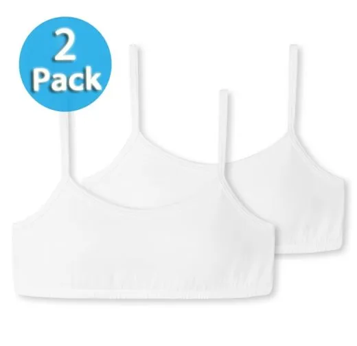 2-Pack Girls Bustiers SCHIESSER 95/5 - white 2-Pack Girls Bustiers SCHIESSER 95/5 - white
