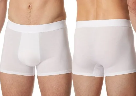 Men's Boxer Briefs SCHIESSER Premium Modal - white Men's Boxer Briefs SCHIESSER Premium Modal - white