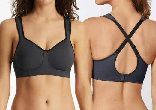 Sports Bra SCHIESSER Active - anthracite Sports Bra SCHIESSER Active - anthracite