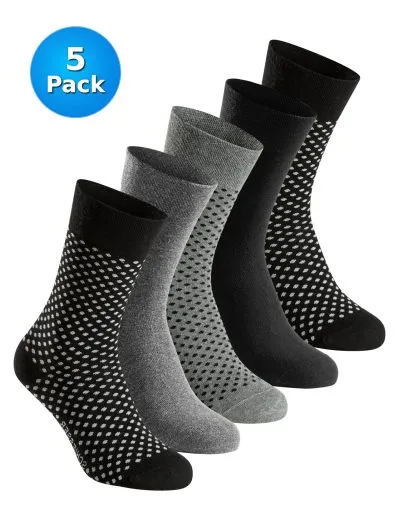 SCHIESSER Men's Socks 5-Pack Bluebird - Multicoloured SCHIESSER Men's Socks 5-Pack Bluebird - Multicoloured