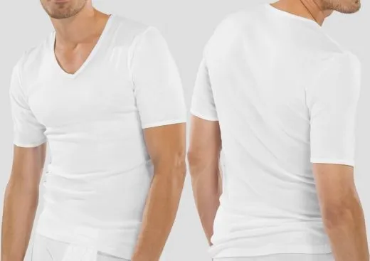 V-Shirt 1/2 Schiesser Original Fine Rib V-Shirt 1/2 Schiesser Original Fine Rib
