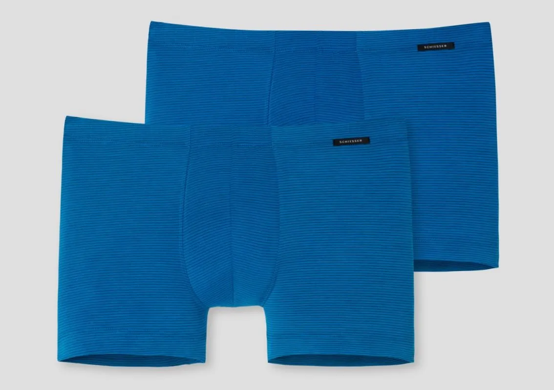 2er Pack Männer Shorts Schiesser XPRESS - blau