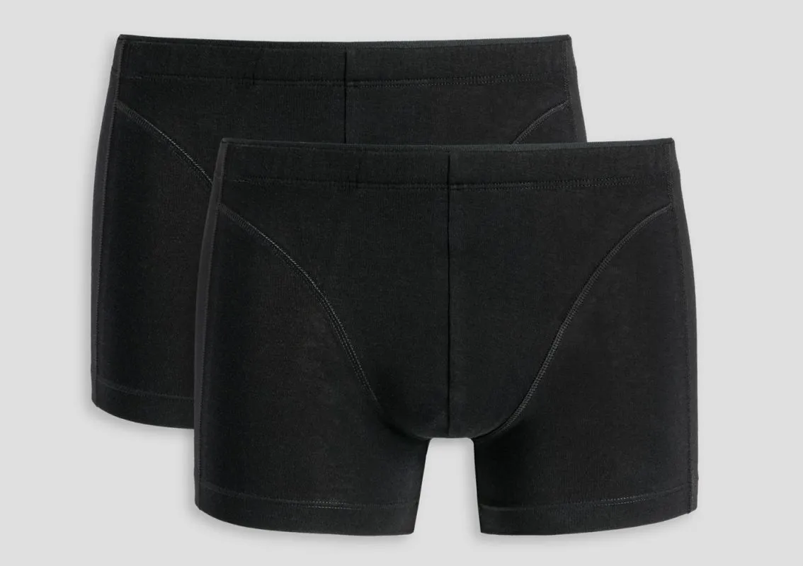 2-Pack Men's Cyclist Boxer Biefs Schiesser XPRESS - black 2-Pack Men's Cyclist Boxer Biefs Schiesser XPRESS - black
