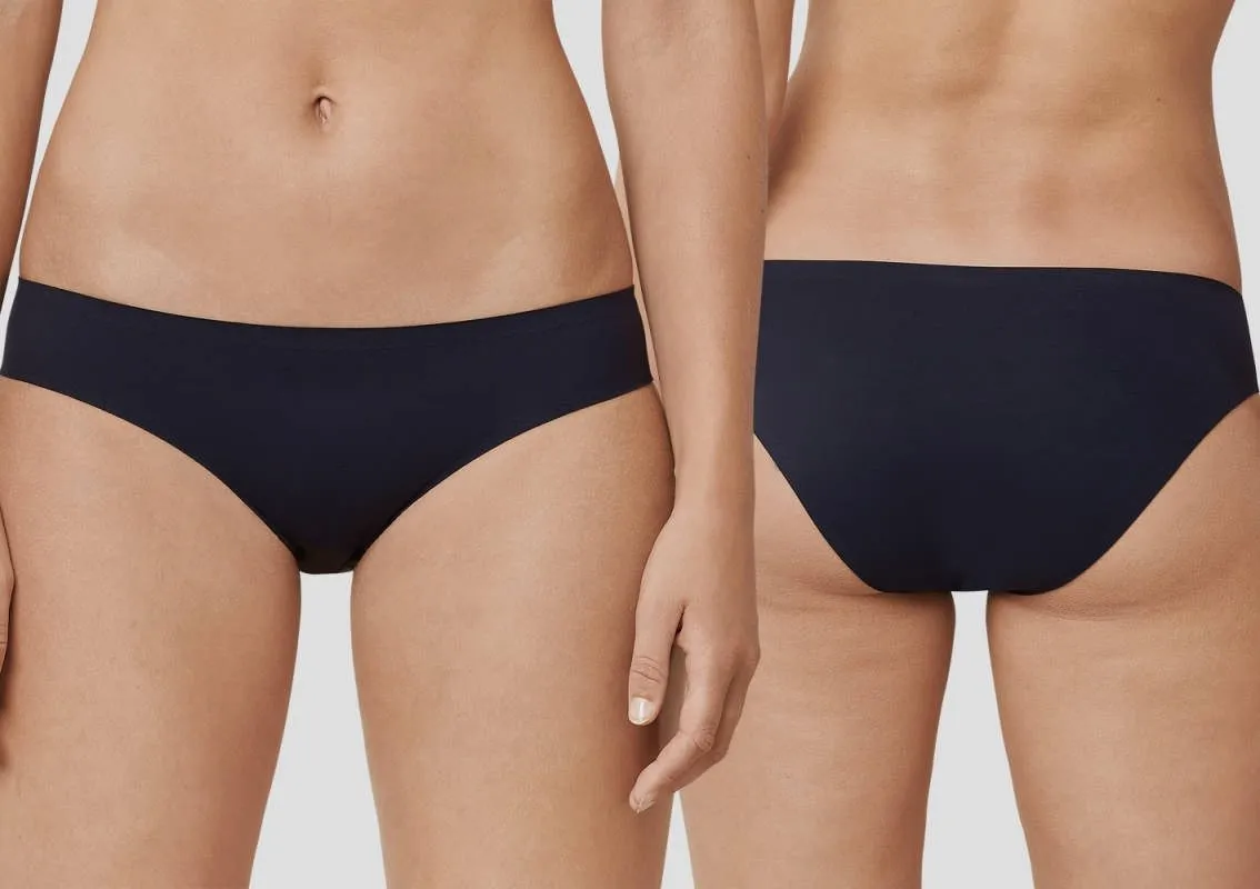 Women's hip-rio brief Schiesser Invisible Soft - black Women's hip-rio brief Schiesser Invisible Soft - black