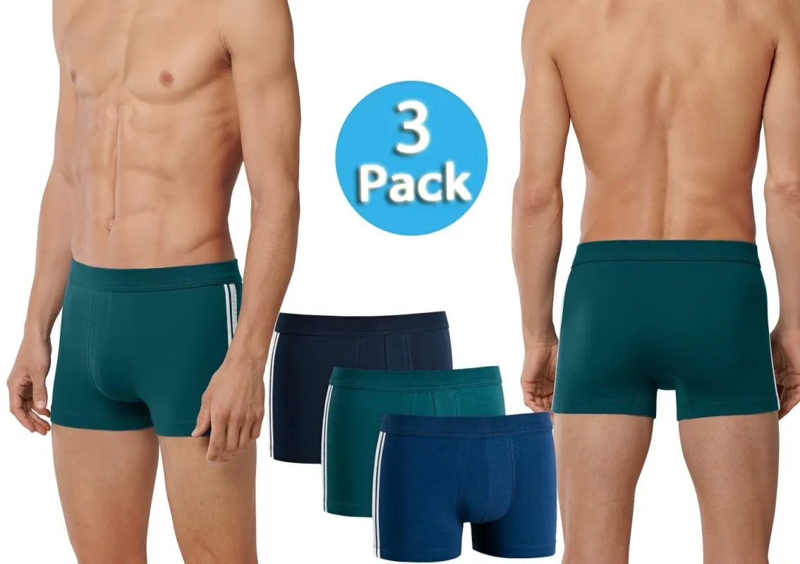 3-Pack of Men's Boxer Briefs SCHIESSER 95/5 - multicolor 3-Pack of Men's Boxer Briefs SCHIESSER 95/5 - multicolor