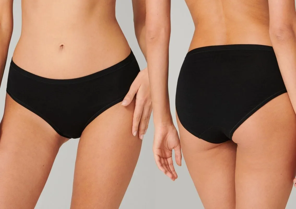 Ladies Midi Brief SCHIESSER Personal Fit - black Ladies Midi Brief SCHIESSER Personal Fit - black