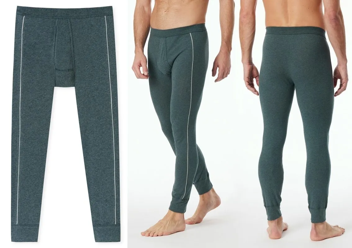 Men's Long Johns SCHIESSER Comfort Fit - blue Men's Long Johns SCHIESSER Comfort Fit - blue