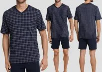 Men Short Pajamay Dark Saphire dark blue