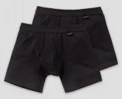 Shorts Schiesser Authentic 2-Pack - black – view 2